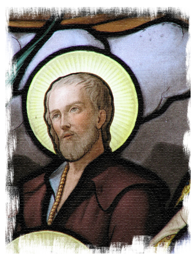Vitrail de la chapelle des P�res du St Sacrement - Paris